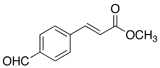 (E)-4-Formylcinnamic Acid Methyl Ester - Chemical structure and product image