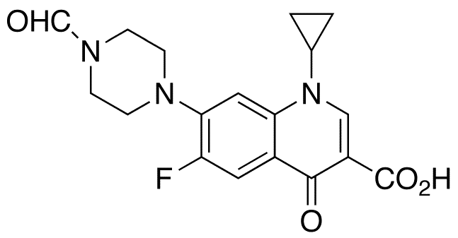 Formyl Ciprofloxacin - Chemical structure and product image
