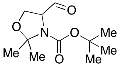 4-Formyl-2,2-dimethyl-3-oxazolidinecarboxylic Acid 1,1-Dimethylethyl Ester - Chemical structure and product image