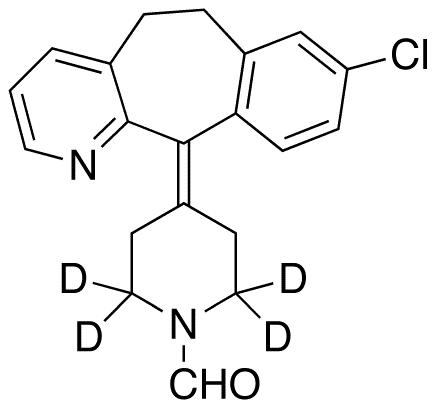 N-Formyl Desloratadine-d4 - Chemical structure and product image