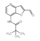 N-(2-Formylfuro[3,2-b]pyridin-7-yl)pivalamide - Chemical structure and product image