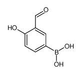 3-Formyl-4-hydroxyphenylboronic acid - Chemical structure and product image