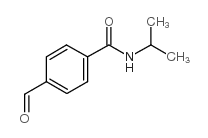 4-Formyl-n-isopropylbenzamide - Chemical structure and product image