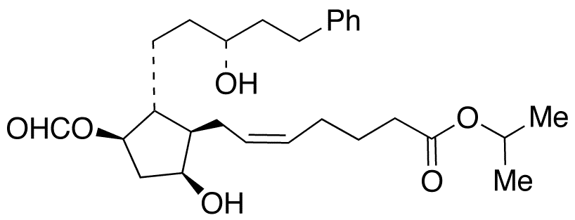 11-O-Formyl Latanoprost - Chemical structure and product image