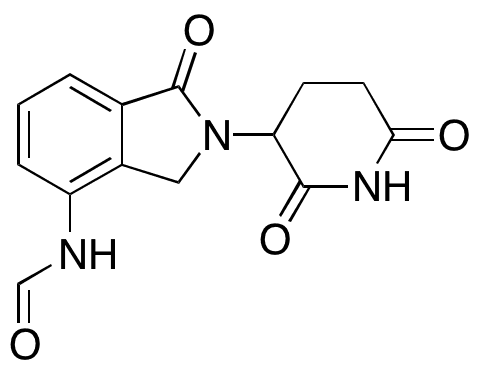 N-Formyl Lenalidomide - Chemical structure and product image