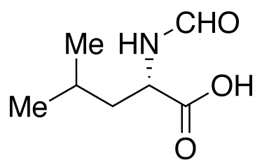 N-Formyl-L-leucine - Chemical structure and product image