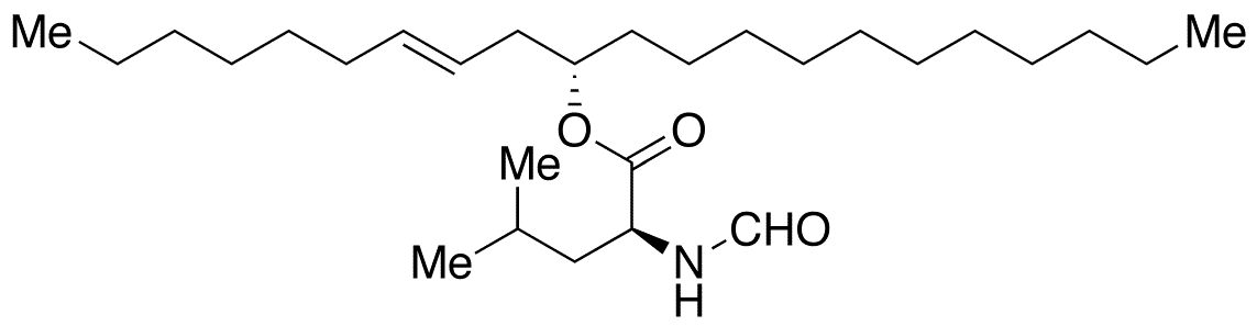 N-Formyl-L-leucine [S-(E)]-1-(2-Nonenyl)dodecyl Ester - Chemical structure and product image