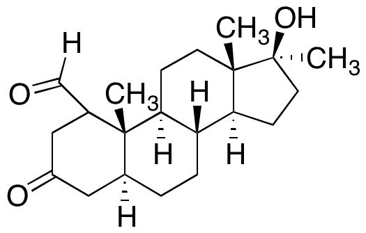 1-Formyl Mestanolone - Chemical structure and product image