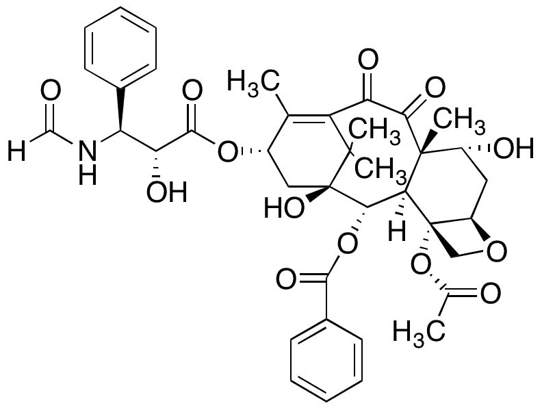 N-Formyl 10-Oxo 7-Epi-docetaxel - Chemical structure and product image