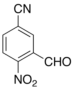 3-Formyl-4-nitrobenzonitrile - Chemical structure and product image