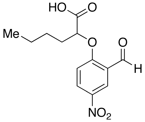 2-(2-Formyl-4-nitrophenoxy)caproic Acid - Chemical structure and product image