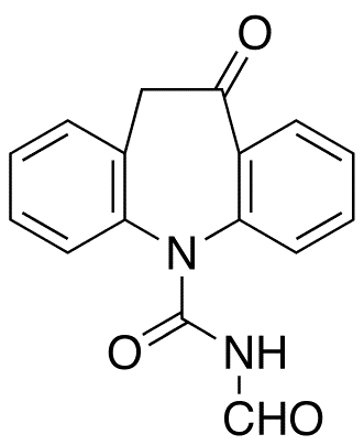 N-Formyl Oxcarbazepine - Chemical structure and product image