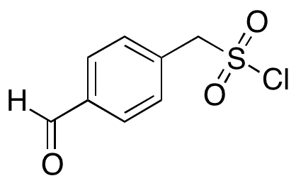 (4-Formylphenyl)methanesulfonyl Chloride - Chemical structure and product image