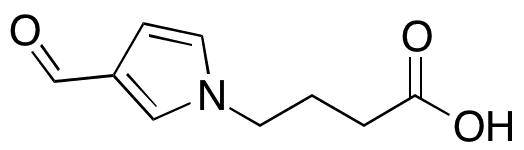3-Formyl-1H-pyrrole-1-butanoic Acid - Chemical structure and product image