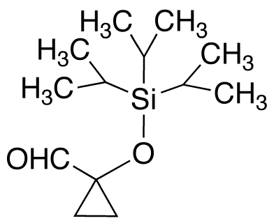1-Formyl-1-(triisopropylsilyloxy)cyclopropane - Chemical structure and product image