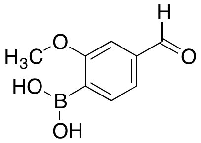 4-Formyl-2-methoxyphenylboronic Acid - Chemical structure and product image