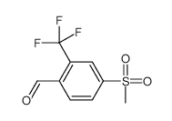 2-Formyl-5-(methylsulphonyl)benzotrifluoride - Chemical structure and product image
