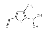 5-Formyl-3-methylthiophene-2-boronic Acid - Chemical structure and product image