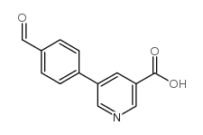 5-(4-Formylphenyl)nicotinic Acid - Chemical structure and product image