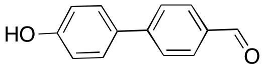 4-(4-Formylphenyl)phenol - Chemical structure and product image