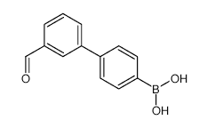 4-(3-Formylphenyl)phenylboronic acid - Chemical structure and product image