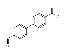4-(4-Formylphenyl)benzoic acid - Chemical structure and product image