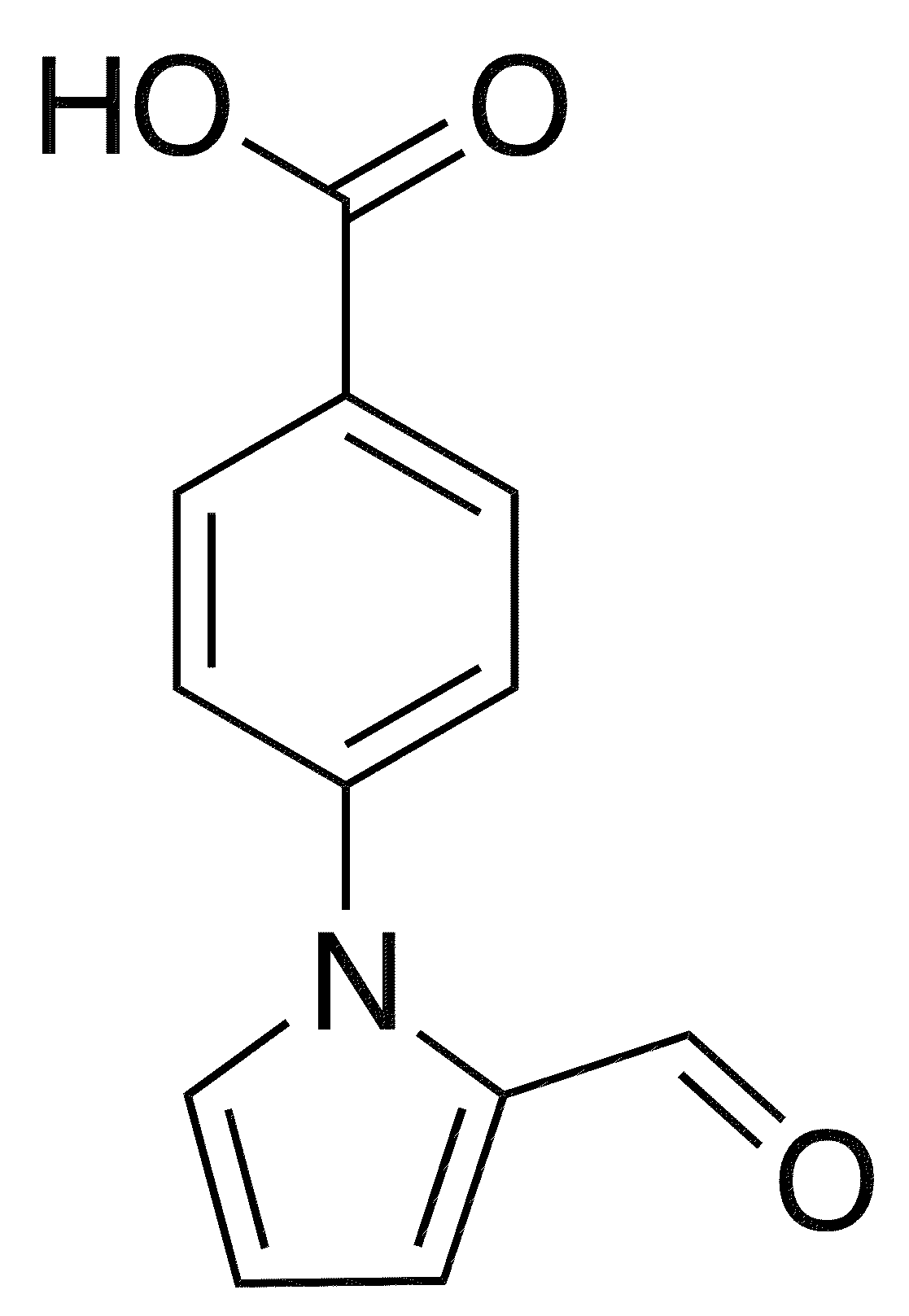 4-(2-Formyl-1h-pyrrol-1-yl)benzoic Acid - Chemical structure and product image