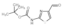 (4-Formylthiazol-2-yl)carbamic Acid Tert-butyl Ester - Chemical structure and product image