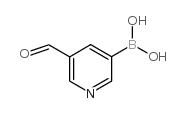 (5-Formylpyridin-3-yl)boronic acid - Chemical structure and product image