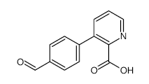 3-(4-Formylphenyl)picolinic acid - Chemical structure and product image
