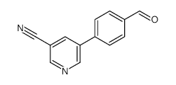 5-(4-Formylphenyl)nicotinonitrile - Chemical structure and product image