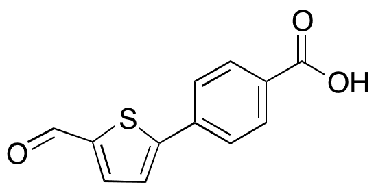 4-(5-Formyl-2-thienyl)benzoic Acid - Chemical structure and product image