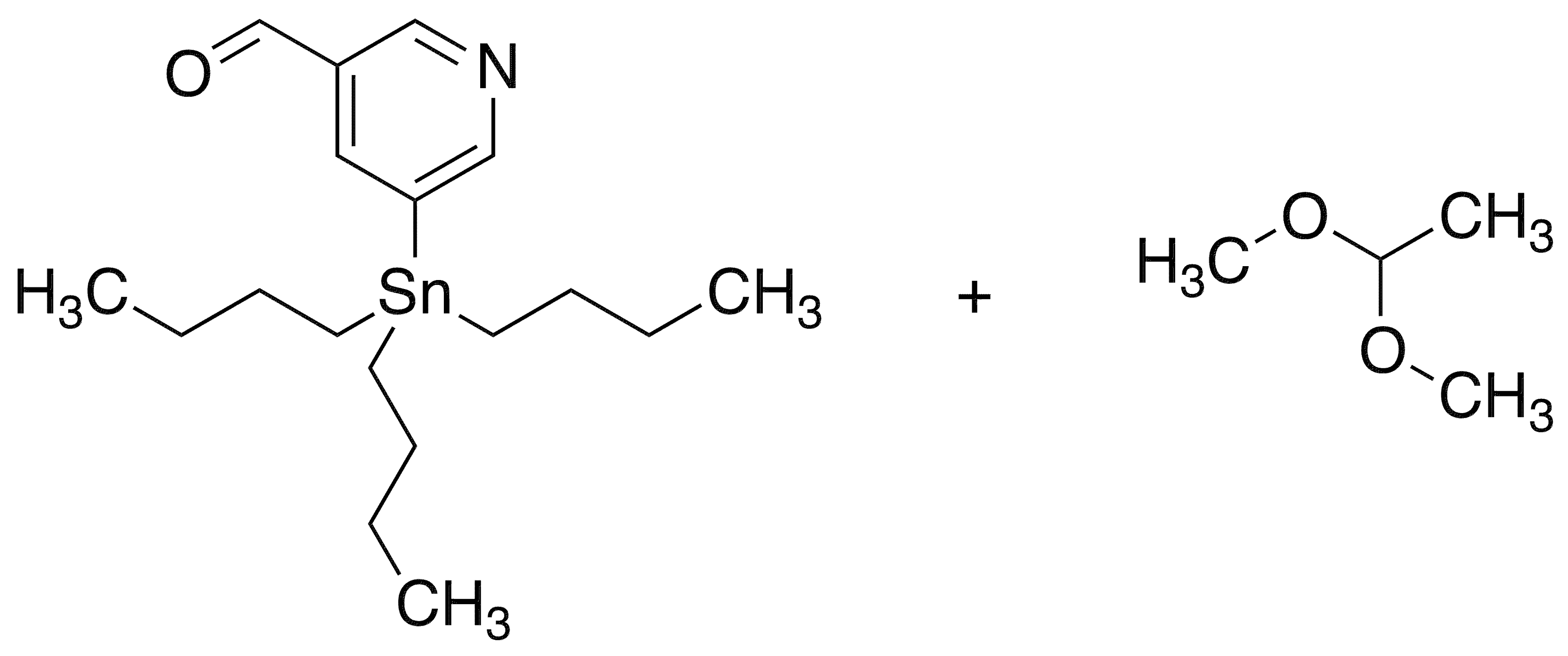 3-Formyl-5-(tributylstannyl)pyridine Dimethylacetal - Chemical structure and product image