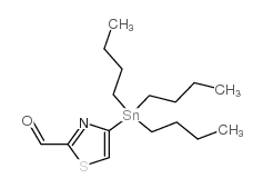 2-Formyl-4-(tributylstannyl)thiazole - Chemical structure and product image