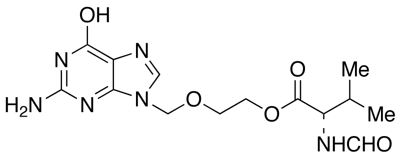 N-Formyl Valacyclovir - Chemical structure and product image