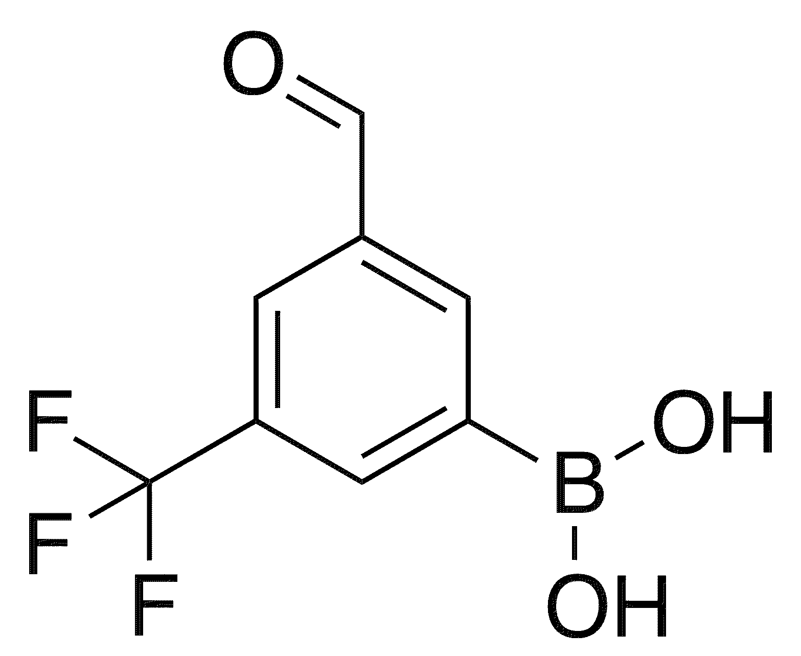 3-Formyl-5-(trifluoromethyl)phenylboronic acid - Chemical structure and product image