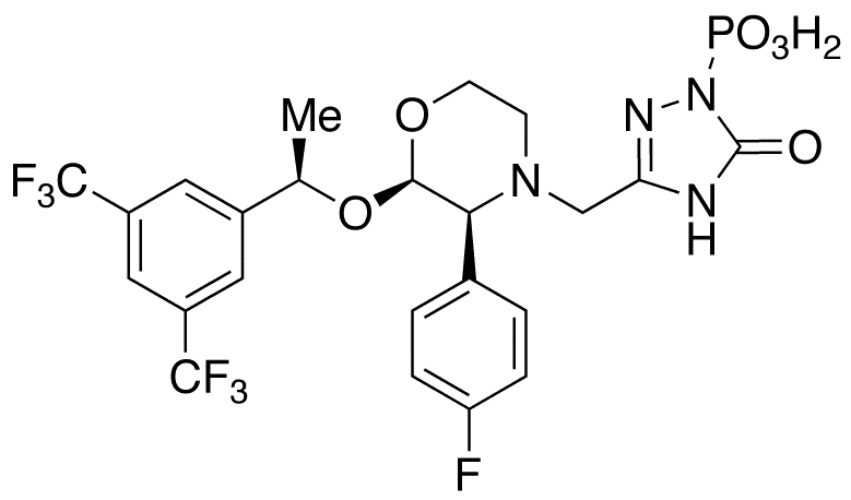 Fosaprepitant - Chemical structure and product image