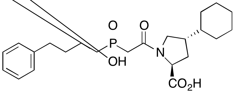 Fosinoprilat - Chemical structure and product image