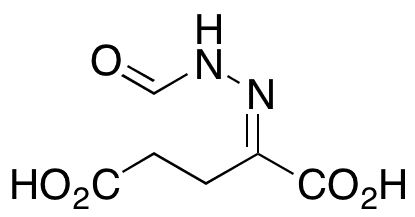 2-â€‹(2-Formylhydrazinylidenâ€‹e)â€‹-pentanedioic Acid - Chemical structure and product image