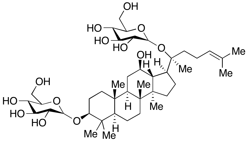 Quercetin 3,4-Diglucoside - Chemical structure and product image