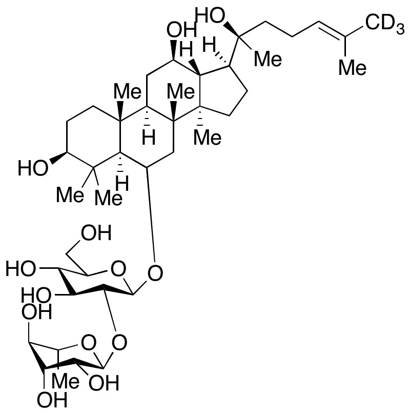 Quercetin 3-O-beta-D Glucoside - Chemical structure and product image