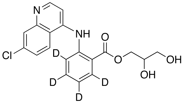 Ganciclovir Mono-O-propionate-d5 - Chemical structure and product image