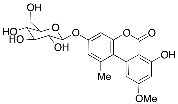 Raspberry Ketone Glucoside - Chemical structure and product image