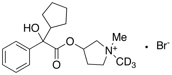Silodosin-d4 beta-D-Glucuronide Sodium Salt - Chemical structure and product image