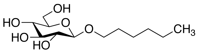 Hexyl beta-D-Glucopyranoside - Chemical structure and product image