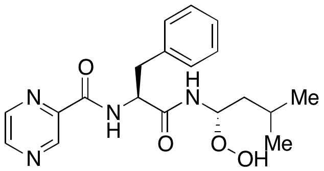 N-[(1S)-2-[[(1R)-1-[(3aS,4S,6S,7aR)-hexahydro-3a,5,5-trimethyl-4,6-methano-1,3,2-benzodioxaborol-2-yl]-3-methylbutyl]amino]-2-oxo-1-(phenylmethyl)ethyl]-Carbamic Acid 1,1-Dimethylethyl Ester - Chemical structure and product image