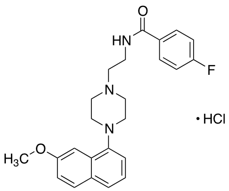 Nefazodone Hydrochloride - Chemical structure and product image