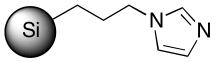 3-(Imidazole-1-yl)propyl (Functionalized Silica Gel) - Chemical structure and product image