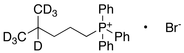 Isohexyltriphenylphosphonium-d7 Bromide - Chemical structure and product image