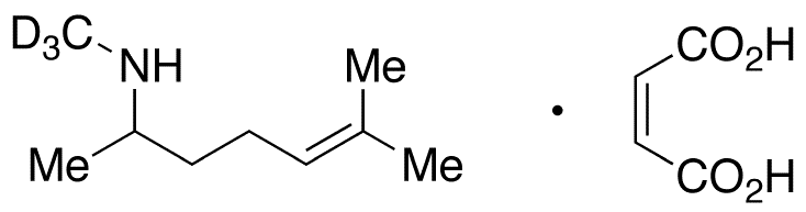 Methyl Ergonovine-D6 Maleate Salt - Chemical structure and product image